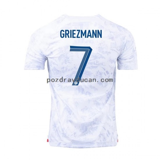 Nogometni Dresovi Francuska Griezmann 7 Muški Gostujući dres World Cup 2022 Kratkih Rukava