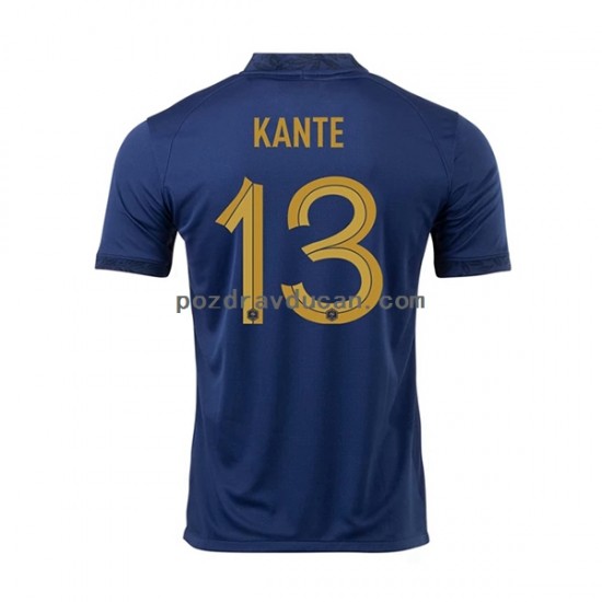Nogometni Dresovi Francuska Kante 13 Muški Domaći dres World Cup 2022 Kratkih Rukava