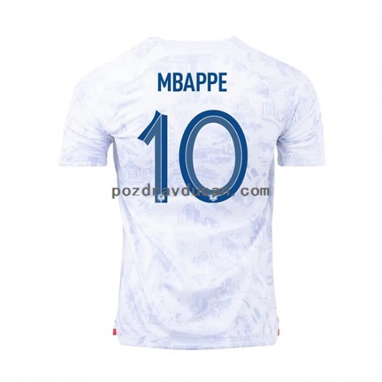 Nogometni Dresovi Francuska Mbappé 10 Muški Gostujući dres World Cup 2022 Kratkih Rukava