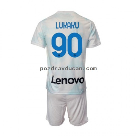 Nogometni Dresovi Inter Milan Romelu Lukaku 90 Dječji Gostujući dres 2022-2023 Kratkih Rukava