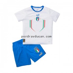 Nogometni Dresovi Italija Dječji Gostujući dres 2022-2023 Kratkih Rukava