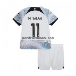 Nogometni Dresovi Liverpool M.Salah 11 Dječji Gostujući dres 2022-2023 Kratkih Rukava