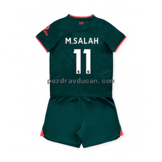 Nogometni Dresovi Liverpool M.Salah 11 Dječji Treći dres 2022-2023 Kratkih Rukava
