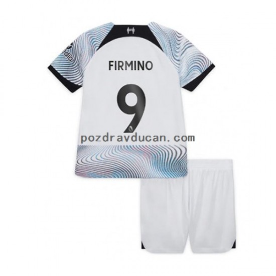 Nogometni Dresovi Liverpool Roberto Firmino 9 Dječji Gostujući dres 2022-2023 Kratkih Rukava