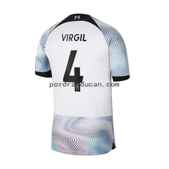 Nogometni Dresovi Liverpool Virgil 4 Muški Gostujući dres 2022-2023 Kratkih Rukava