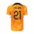 Nogometni Dresovi Nizozemska Frenkie de Jong 21 Muški Domaći dres World Cup 2022 Kratkih Rukava