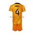 Nogometni Dresovi Nizozemska Virgil van Dijk 4 Dječji Domaći dres World Cup 2022 Kratkih Rukava