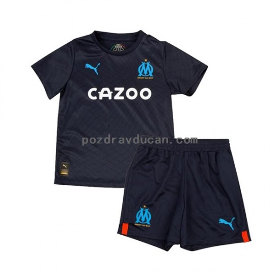 Nogometni Dresovi Olympique de Marseille Dječji Gostujući dres 2022-2023 Kratkih Rukava