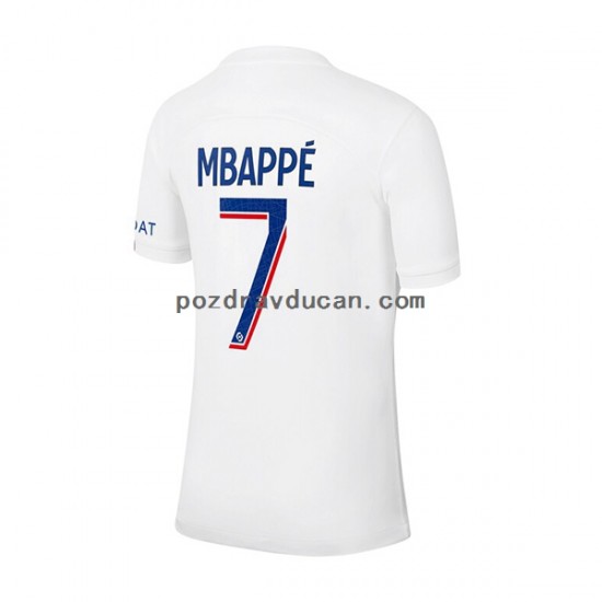 Nogometni Dresovi Paris Saint-Germain Mbappé 7 Muški Treći dres 2022-2023 Kratkih Rukava