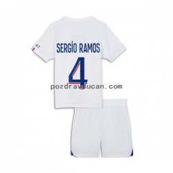 Nogometni Dresovi Paris Saint-Germain Sergio Ramos 4 Dječji Treći dres 2022-2023 Kratkih Rukava