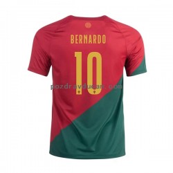 Nogometni Dresovi Portugal Bernardo 10 Muški Domaći dres World Cup 2022 Kratkih Rukava