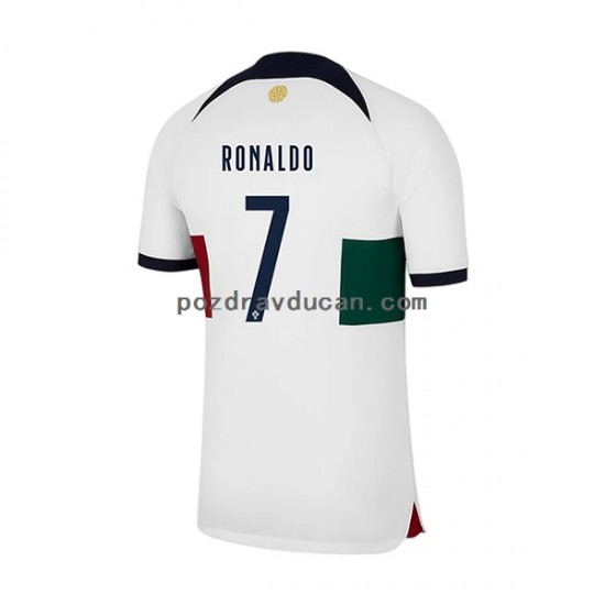Nogometni Dresovi Portugal Ronaldo 7 Muški Gostujući dres World Cup 2022 Kratkih Rukava