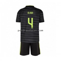 Nogometni Dresovi Real Madrid David Alaba 4 Dječji Treći dres 2022-2023 Kratkih Rukava