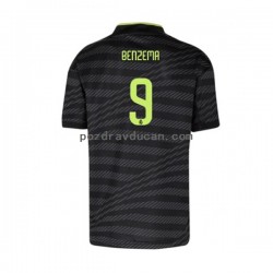 Nogometni Dresovi Real Madrid Karim Benzema 9 Muški Treći dres 2022-2023 Kratkih Rukava