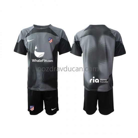 Nogometni Dresovi Atlético Madrid Vratar Dječji Gostujući dres 2022-2023 Kratkih Rukava