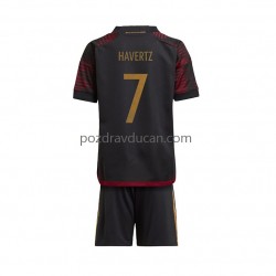 Nogometni Dresovi Njemačka Havertz 7 Dječji Gostujući dres World Cup 2022 Kratkih Rukava