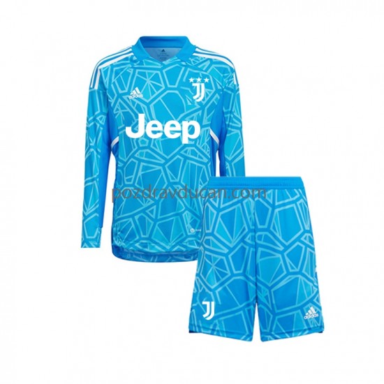 Nogometni Dresovi Juventus Vratar Dječji Treći dres 2022-2023 Dugi Rukav