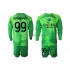 Nogometni Dresovi Paris Saint-Germain Donnarumma 99 Vratar Dječji Domaći dres 2022-2023 Dugi Rukav