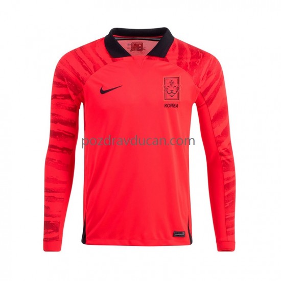 Nogometni Dresovi Južna Koreja Muški Domaći dres World Cup 2022 Dugi Rukav