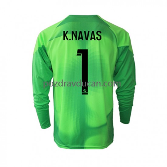 Nogometni Dresovi Paris Saint-Germain Keylor Navas 1 Vratar Muški Domaći dres 2022-2023 Dugi Rukav