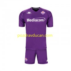 Nogometni Dresovi ACF Fiorentina Dječji Domaći dres 2024-2025 Kratkih Rukava