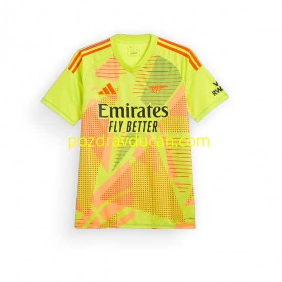 Nogometni Dresovi Arsenal Vratar Muški Domaći dres 2024-2025 Kratkih Rukava