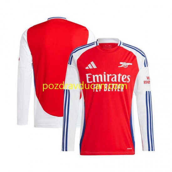 Nogometni Dresovi Arsenal Muški Domaći dres 2024-2025 Dugi Rukav