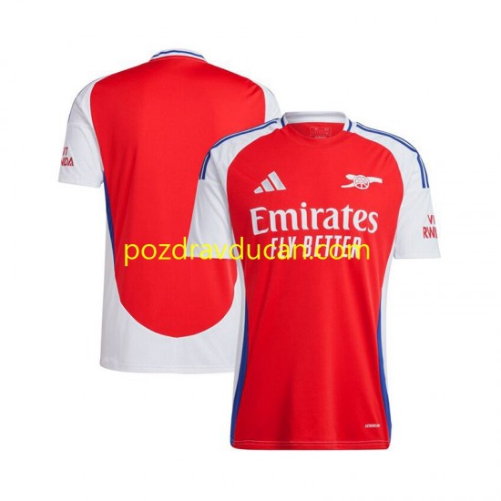 Nogometni Dresovi Arsenal Muški Domaći dres 2024-2025 Kratkih Rukava