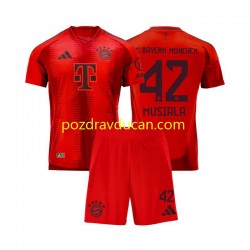 Nogometni Dresovi FC Bayern München Jamal Musiala 42 Dječji Domaći dres 2024-2025 Kratkih Rukava