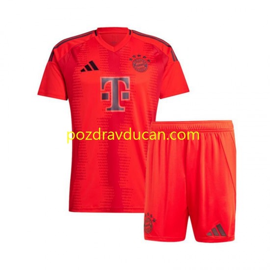 Nogometni Dresovi FC Bayern München Dječji Domaći dres 2024-2025 Kratkih Rukava
