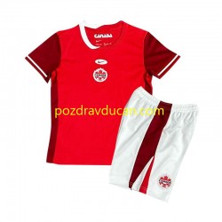 Nogometni Dresovi Kanada Dječji Domaći dres 2024 Kratkih Rukava