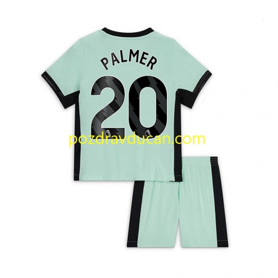 Nogometni Dresovi Chelsea Cole Palmer 20 Dječji Treći dres 2023-2024 Kratkih Rukava