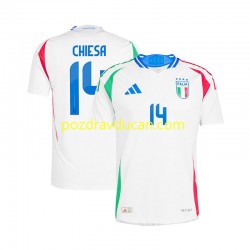 Nogometni Dresovi Italija Chiesa 14 Muški Gostujući dres Euro 2024 Kratkih Rukava