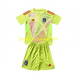 Nogometni Dresovi Italija Vratar Dječji Domaći dres Euro 2024 Kratkih Rukava