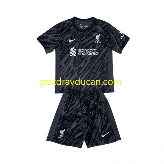 Nogometni Dresovi Liverpool Vratar Dječji Domaći dres 2024-2025 Kratkih Rukava