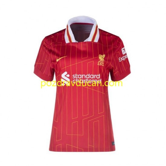 Nogometni Dresovi Liverpool Ženski Domaći dres 2024-2025 Kratkih Rukava