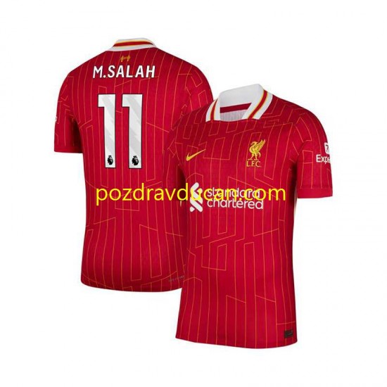 Nogometni Dresovi Liverpool Mohamed Salah 11 Muški Domaći dres 2024-2025 Kratkih Rukava
