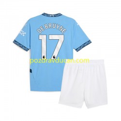 Nogometni Dresovi Manchester City Kevin De Bruyne 17 Dječji Domaći dres 2024-2025 Kratkih Rukava