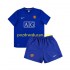 Nogometni Dresovi Manchester United Retro Dječji Gostujući dres 2008 Kratkih Rukava