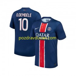 Nogometni Dresovi Paris Saint-Germain Ousmane Dembele 10 Muški Domaći dres 2024-2025 Kratkih Rukava