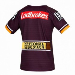 Nogometni Dresovi Brisbane Broncos Rugby Domaći dres 2021 Kratkih Rukava