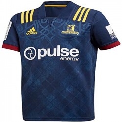Nogometni Dresovi Dunedin Highlanders Rugby Domaći dres 2020 Kratkih Rukava