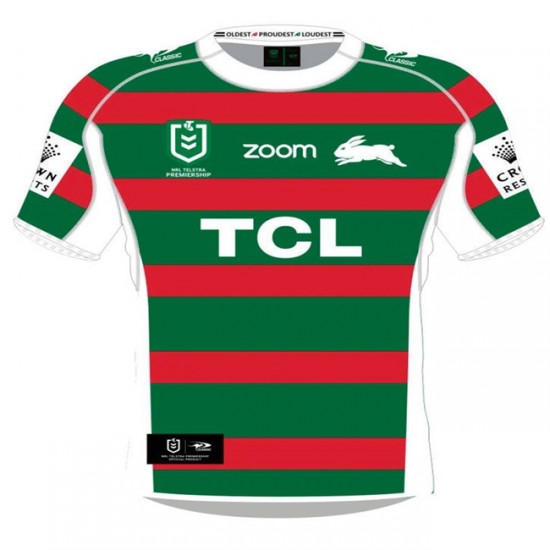 Nogometni Dresovi South Sydney Rabbitohs Rugby Gostujući dres 2021 Kratkih Rukava