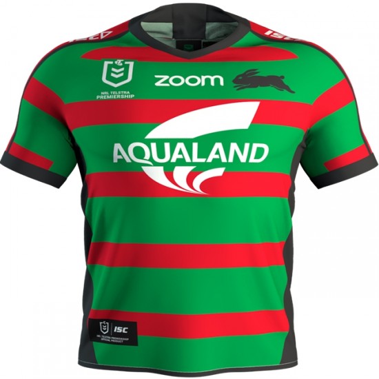 Nogometni Dresovi South Sydney Rabbitohs Rugby Domaći dres 2020 Kratkih Rukava