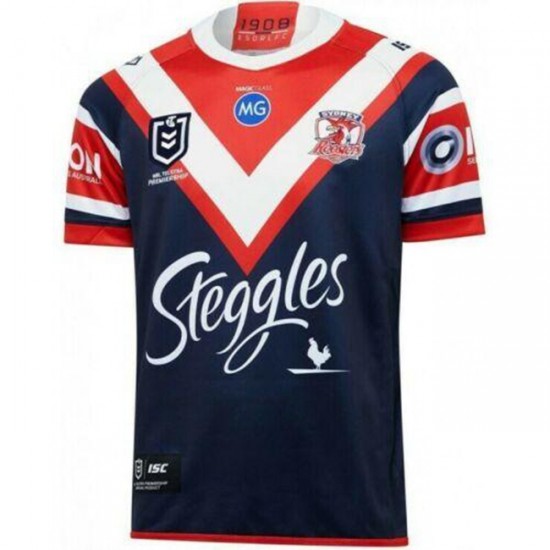 Nogometni Dresovi Sydney Roosters Rugby Domaći dres 2020 Kratkih Rukava