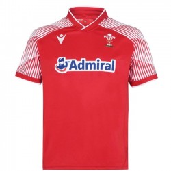 Nogometni Dresovi Wales Rugby 7S Domaći dres 2020-2021 Kratkih Rukava