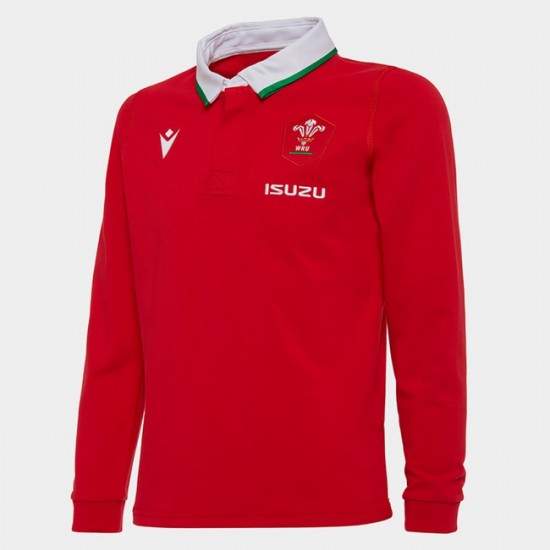 Nogometni Dresovi Wales Rugby Classic Domaći dres 2020-2021 Dugi Rukav