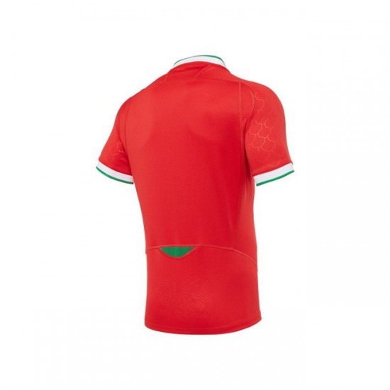Nogometni Dresovi Wales Rugby Domaći dres 2020-2021 Kratkih Rukava